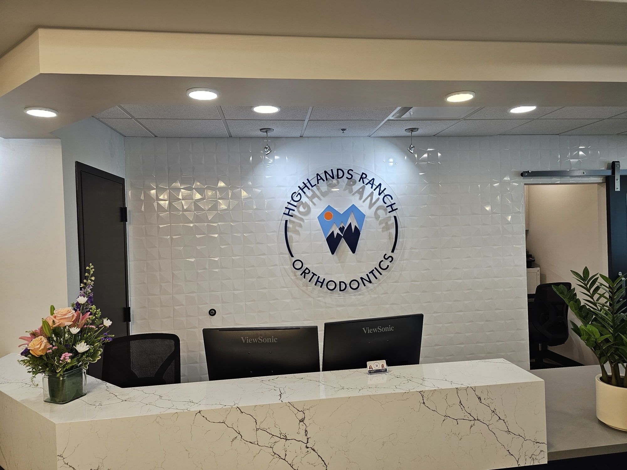 Front desk at Highlands Ranch Orthodontics in Littleton, CO